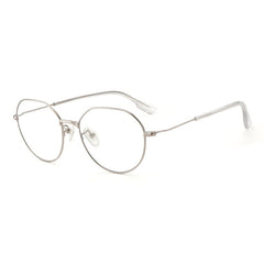 Men's Light Glasses Wire Frame UV Blocking Filter Computer Phone Glasses
