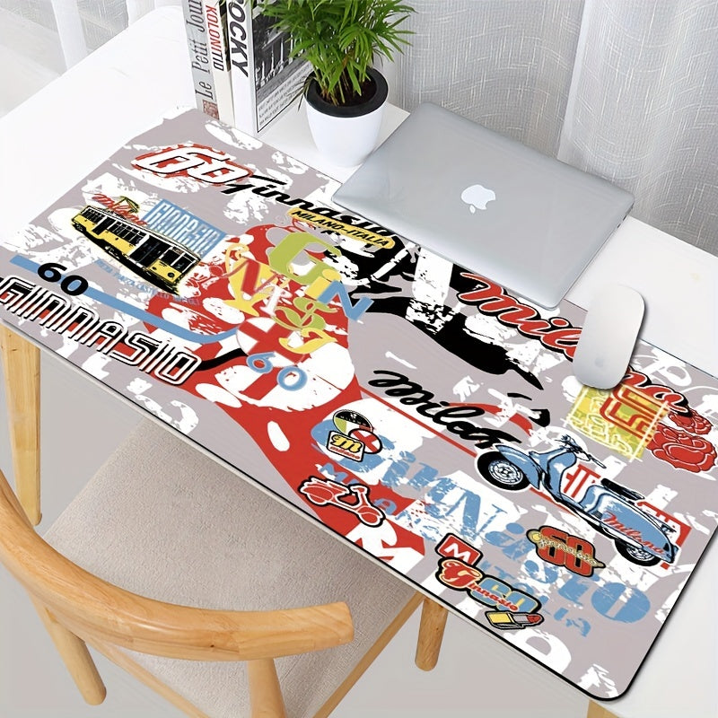 Graffiti Mouse Pad 900x400x2mm Large Mousepad
