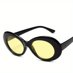 Round Sunglasses For Women Men Hiphop Block Glasses UV400