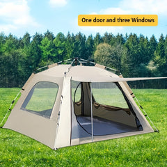 Automatic Camping Tent for 2 People with Windows and Vents