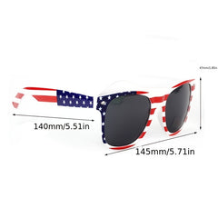 American Flag Sunglasses Patriotic Party Favors Independence Day Decor
