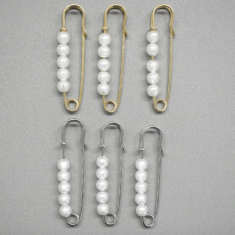 Pearl Waist Pin for 50cm Pants, Anti-light Corsage Decoration