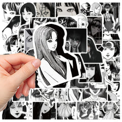50 Colorful Anime Stickers for Personalizing Your Luggage, Phone, Helmet & More