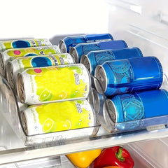 Refrigerator Organizer Kitchen Storage Box Beverage Container Bin