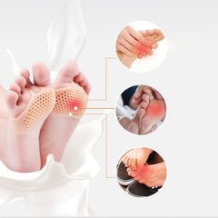 4 Pairs Soft Forefoot Cushion Pads Silicone High Heel Insoles