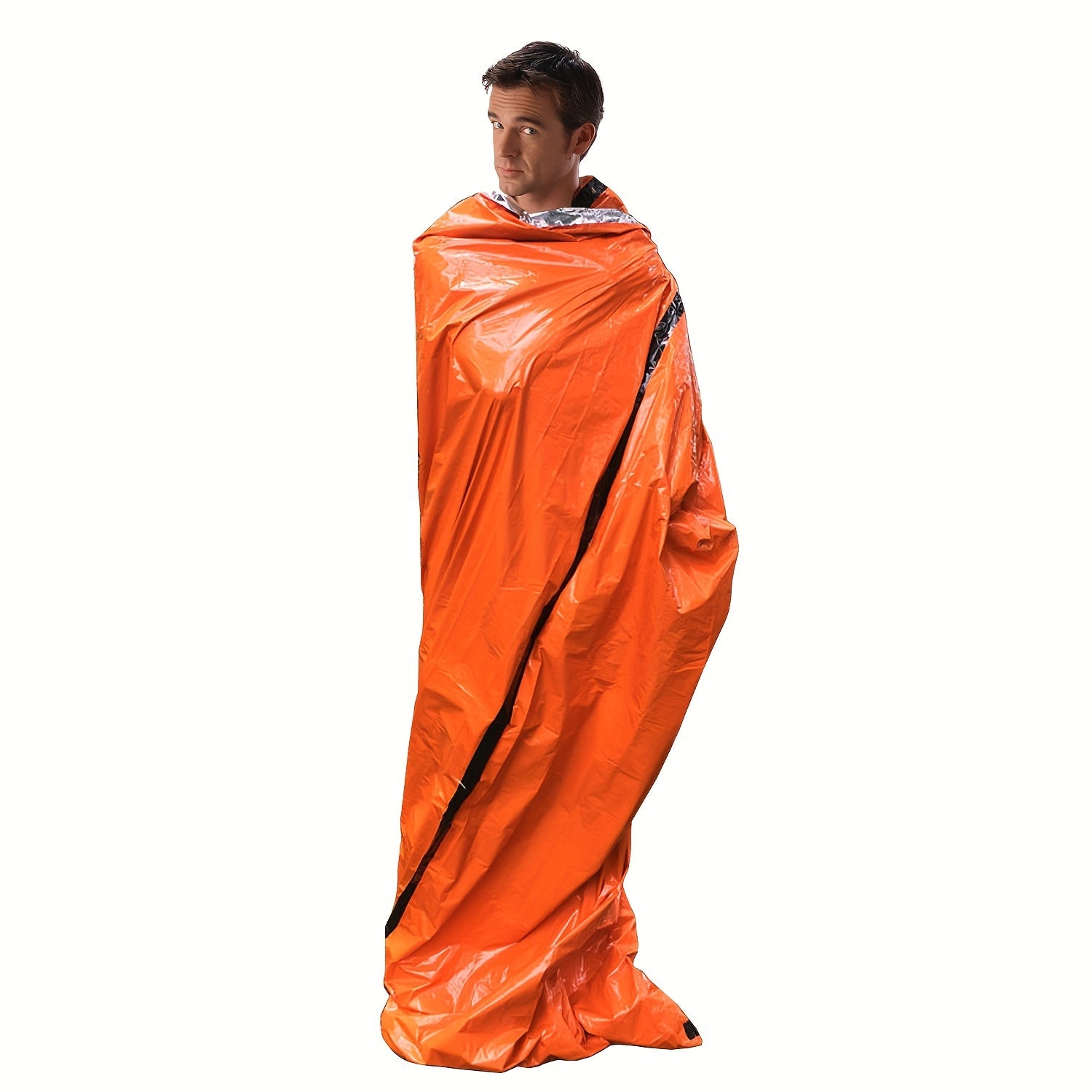 Emergency Survival Sleeping Bag Aluminum Film Warm Blanket