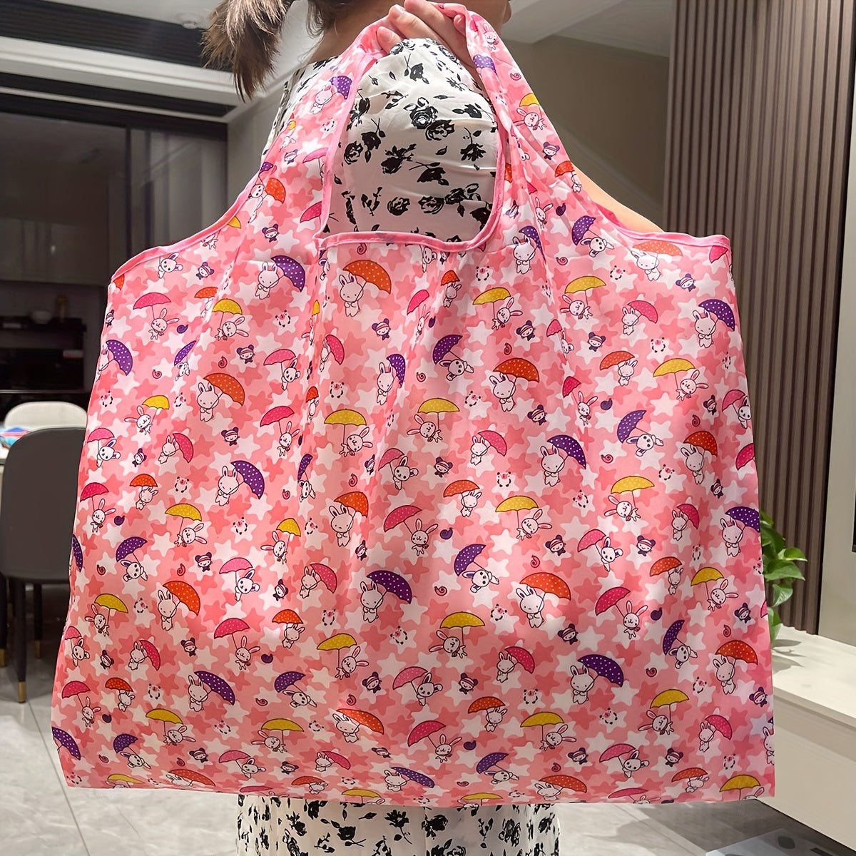 Durable Vegetable Fruits Storage Bag Portable Folding Storage Bag