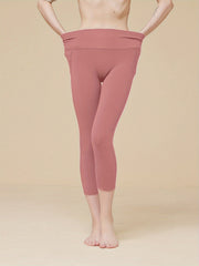 Women's Solid Thermal Pants Soft & Comfy Slim Elastic Tights
