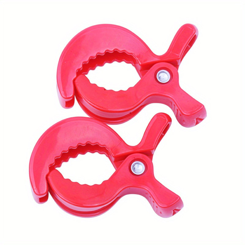 2pcs Baby Stroller Clips - Multicolor Stroller Accessories