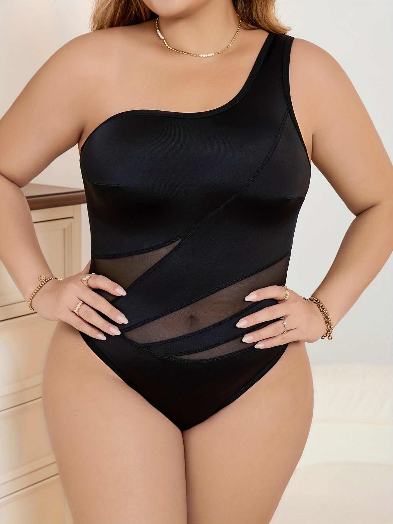  One Shoulder Slim Fit Body Shaper