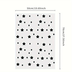 5pcs Star Snow Pear Paper Gift Bouquet Wrapping Paper Packaging