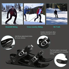 Outdoor Winter Sports Mini Skiing Shoes Snowboard Shoes Snow Supplies