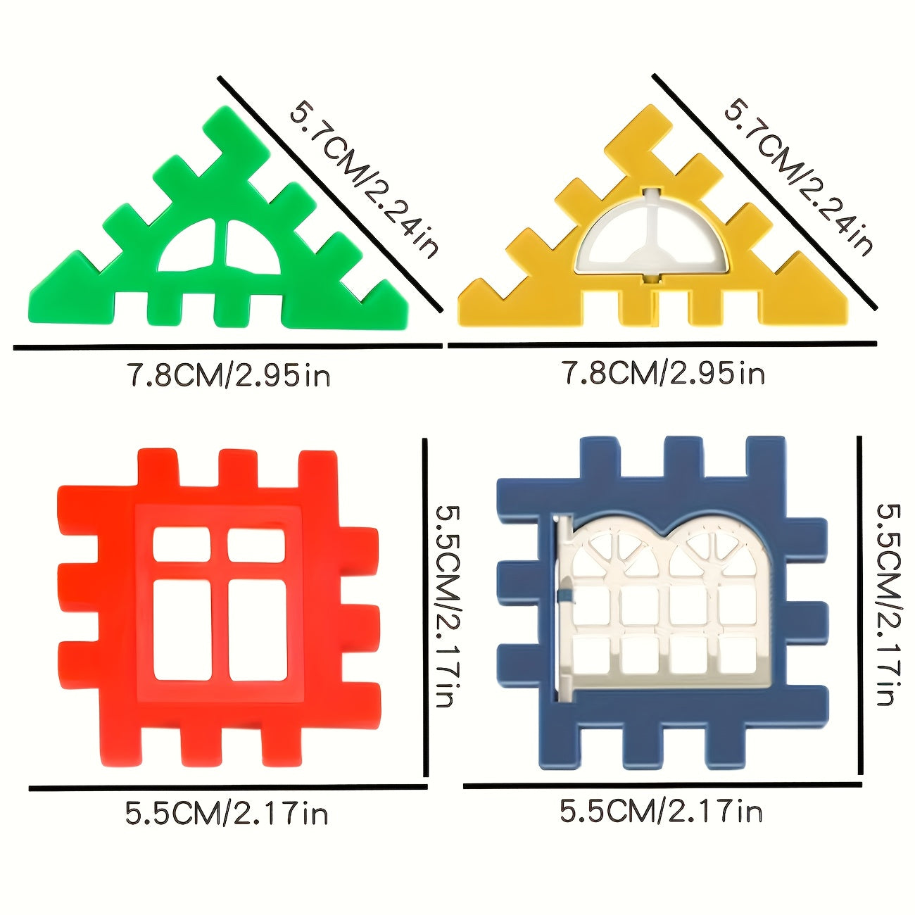 Multicolor Building Blocks DIY House Toy for Presents