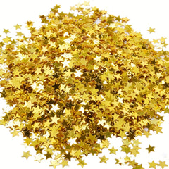 Graduation Star Colorful Paper Scrap Foil Sequins 30g