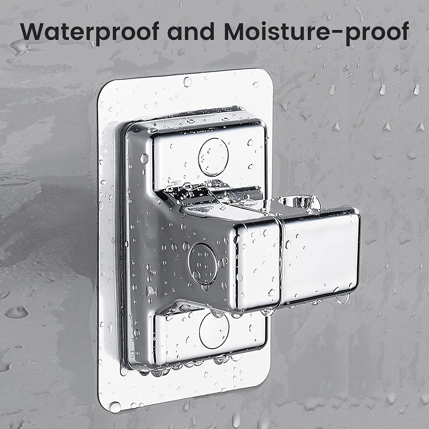 Shower Head Holder with Adjustable Bracket Wall Mount