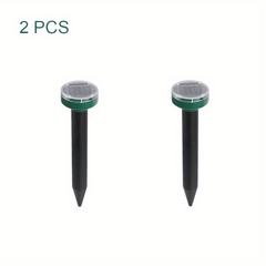 Solar Powered Ultrasonic Mole Repellent Garden Flower Plants Supplies