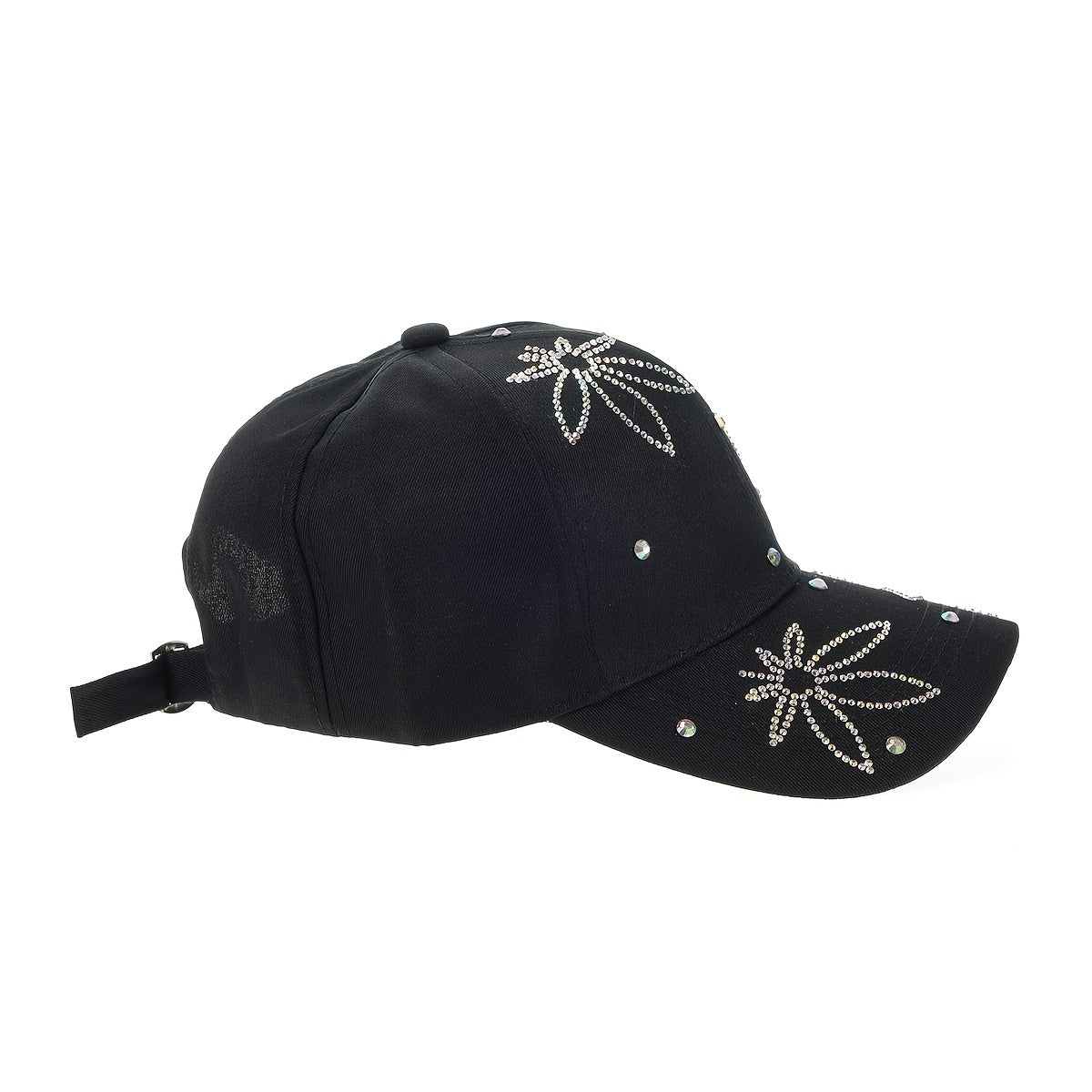 Hotfix Rhinestone Hat Soft Trucker Cap Mesh Sun Hats