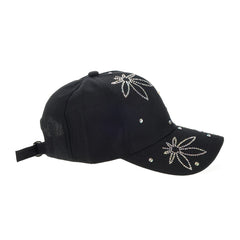 Hotfix Rhinestone Hat Soft Trucker Cap Mesh Sun Hats