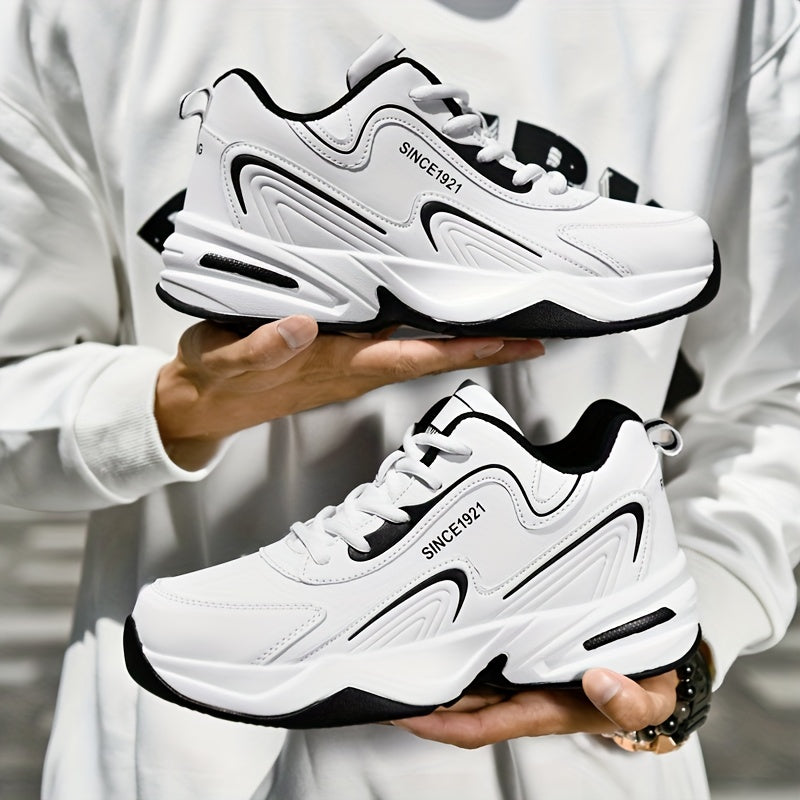 Men's Chunky Sneakers, Breathable & Wear Resistant for Travel