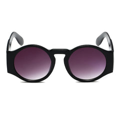 Stylish Oversized Round Sunglasses Women Sun Protection Tinted Lenses
