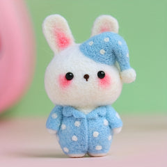 Stylish Rabbit Series Wool Felt DIY Material Kit