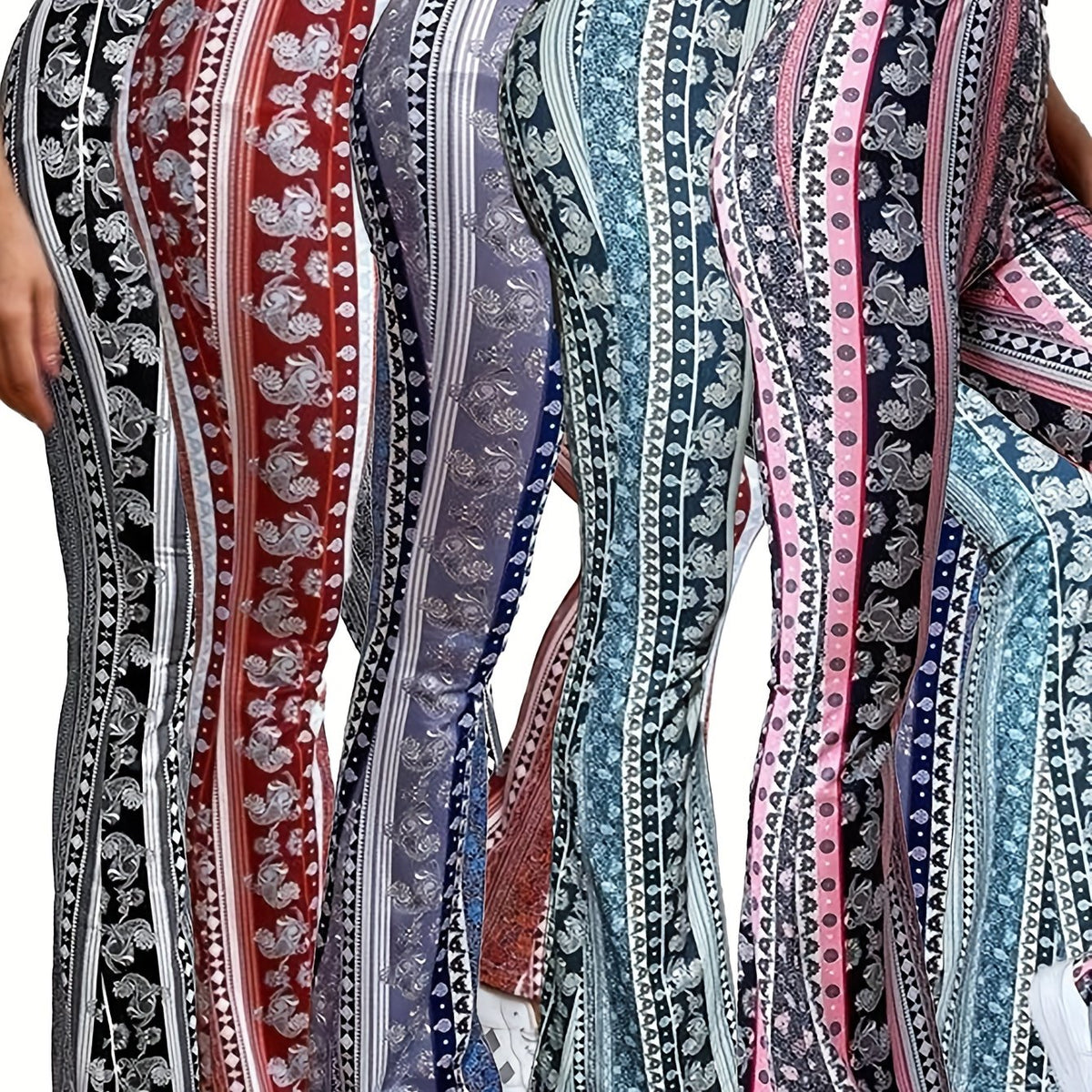 Flared Yoga Pants High Waist Sports Training Bootcut Pants