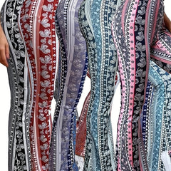 Flared Yoga Pants High Waist Sports Training Bootcut Pants