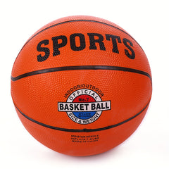 Rubber Basketball with Grip for Indoor and Outdoor Professional Competition