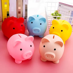 PVC Piggy Bank Money Saving Jar Cartoon Ideal Birthday Gift