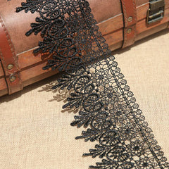 3 Yards Inelastic Lace Trim for DIY Sewing Craft