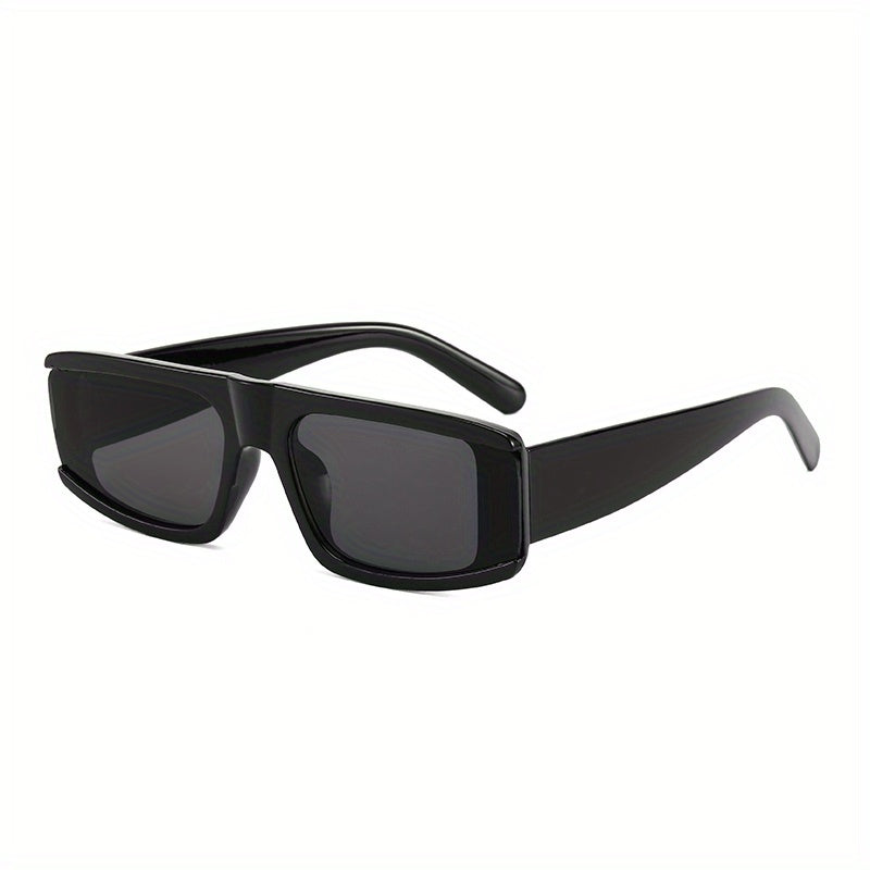 Rectangle Frame Sunglasses Gradient Lens UV400