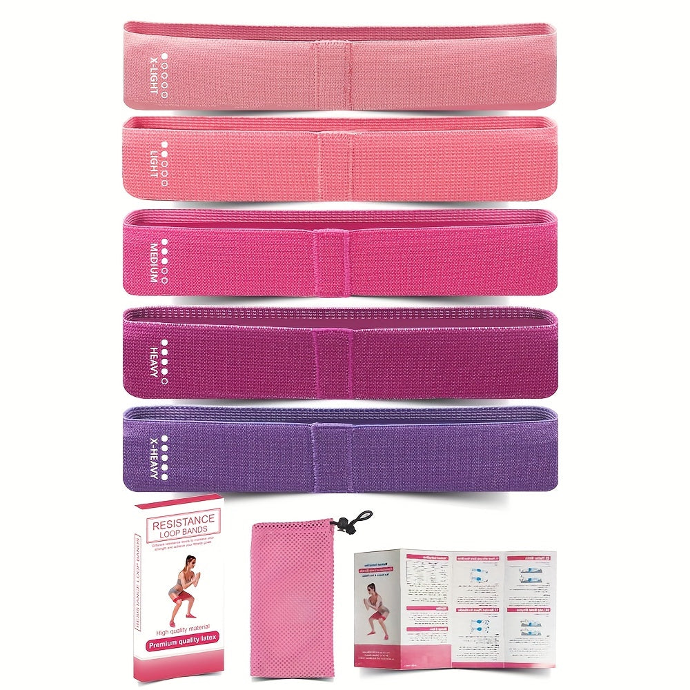 Resistance Tension Band for Beauty Buttocks Hip Yoga Exercise