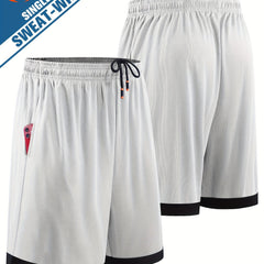 Men's Comfy Sport Shorts Quick Dry Moisture Wicking Mid Stretch Breathable