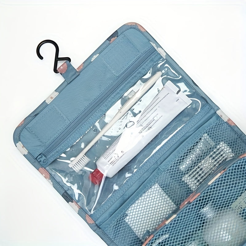 Nylon Hook Cosmetic Bag Large Capacity Hanging Toiletry Bag