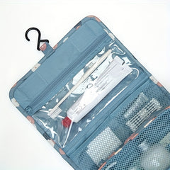 Nylon Hook Cosmetic Bag Large Capacity Hanging Toiletry Bag