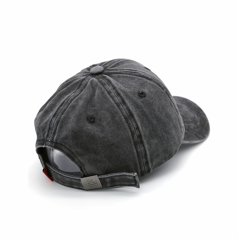 Solid Baseball Cap Vintage Hats Washed Distressed Dad Hat For Men Women