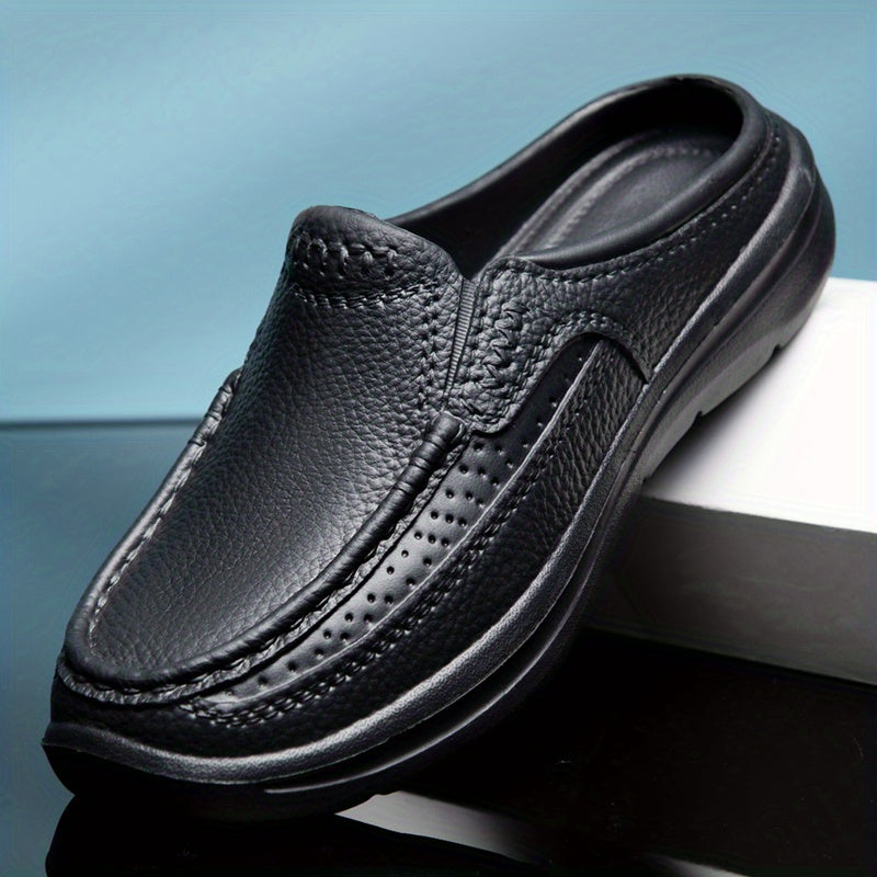 Men's Slip On Mules Non Slip Comfy Casual Shoes