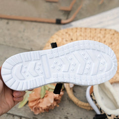 Leopard Pattern Non-slip Warm Walking Sneakers Sport Shoes