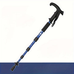 Portable Retractable Non-slip Hiking Stick for Outdoor Climbing