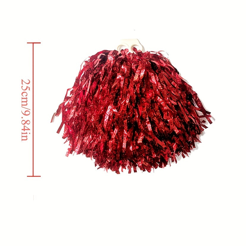 Cheering Poms Handheld Props Dancing Supplies Sports Stage Performance