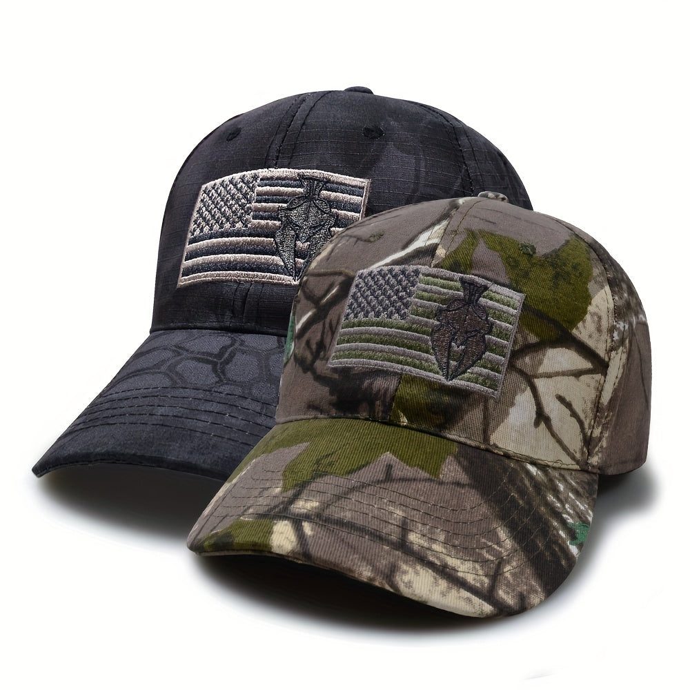 American Flag Tactical Camouflage Baseball Cap