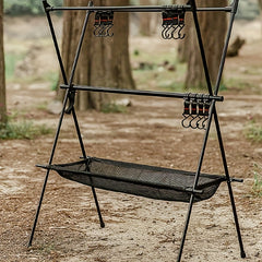 Camping Lantern Stand Outdoor Lantern Hanger Lightweight Cookware Hanging Rack