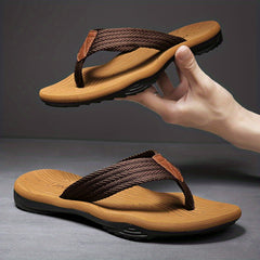 Men's Beach Strap Flip Flops Casual Slippers