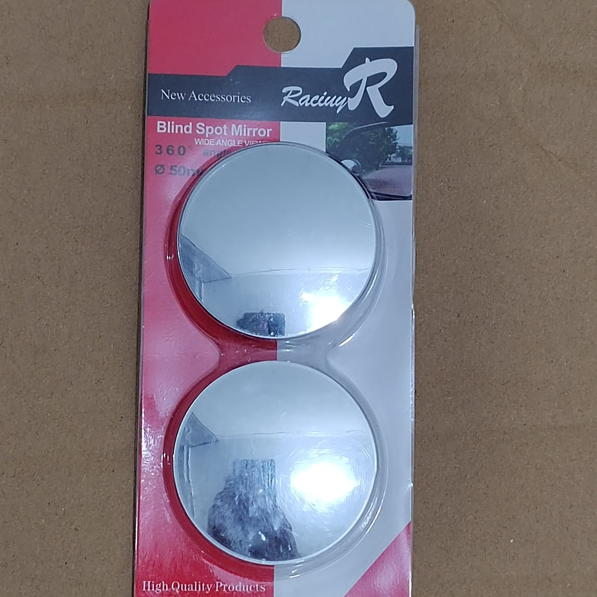 Car Rearview Wide angle Mirror Small Round Mirror High definition