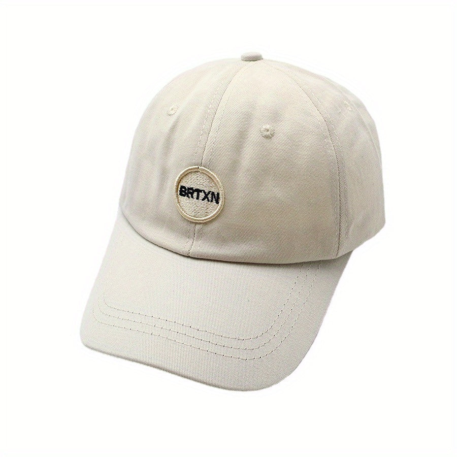 Embroidered Soft Top Baseball Cap For Men And Women