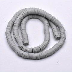 6mm Polymer Clay Rubber Spacer Beads for Jewelry Making