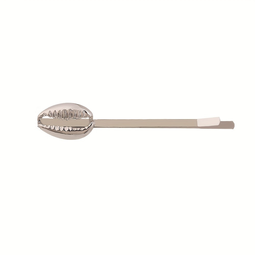 Ocean Metal Hair Pin Shell Shaped Bobby Pin For Girls