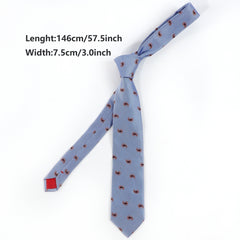 Men's Cashew Pattern Business Tie for Shirt Suit