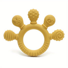 Idela Baby Teething Ring Silicone Teether for Infants
