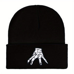 Embroidered Beanie Hat for Men & Women